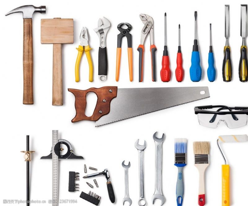 各式工具圖片素材